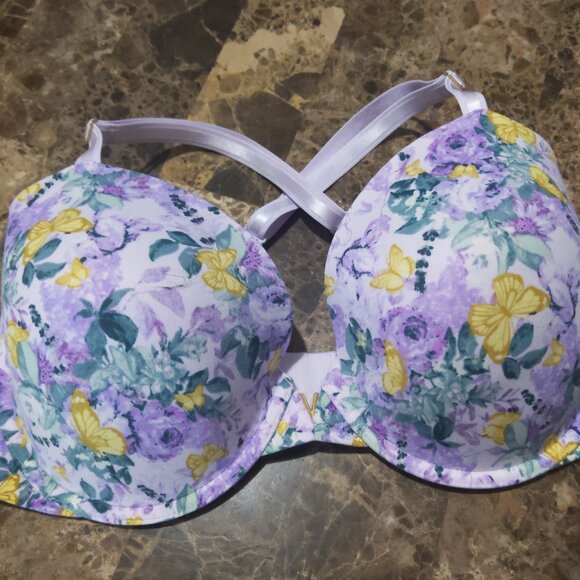 VICTORIA SECRET LINED DEMI BRA 36DDD - Picture 10 of 11